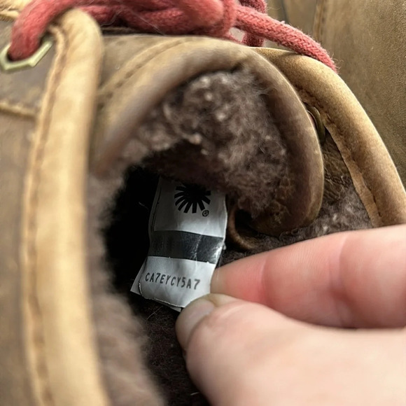 mens UGG Neumel leather Weather II Boots size 6 - Picture 9 of 11